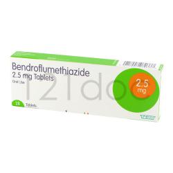 Bendroflumethiazide 2.5mg x 168